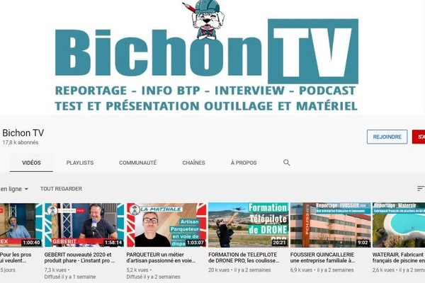 chaîne youtube vidéos bichontv